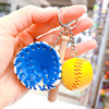 Baseball keychain, pendant, gloves, cotton swabs, set, Birthday gift, 3 piece set, wholesale