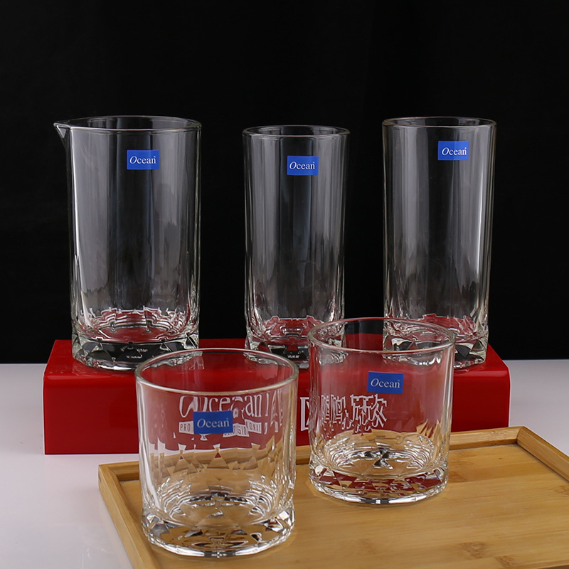 Nuevo Thai Ouxin Crystal Glass Diamond Cup Vaso Whisky Taza gruesa Bebida de hotel Cerveza Envío gratis