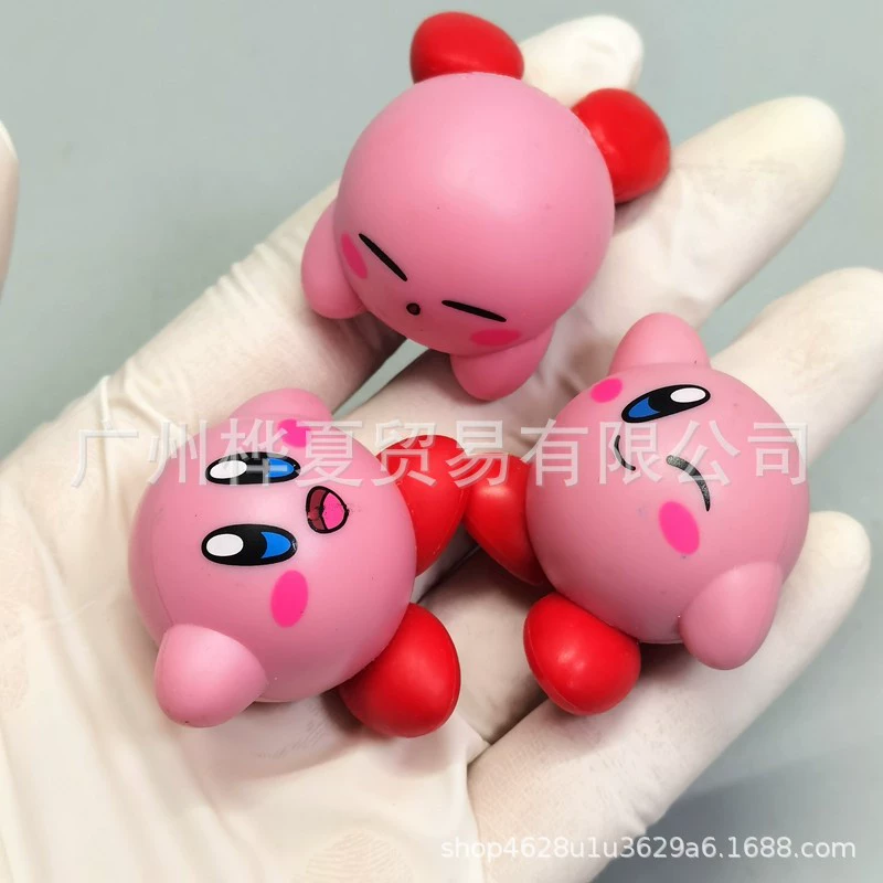 Animation Japanese Version Kirby 30th Anniversary Treasure Delivery Star Doll Ornaments Gacha Ornaments