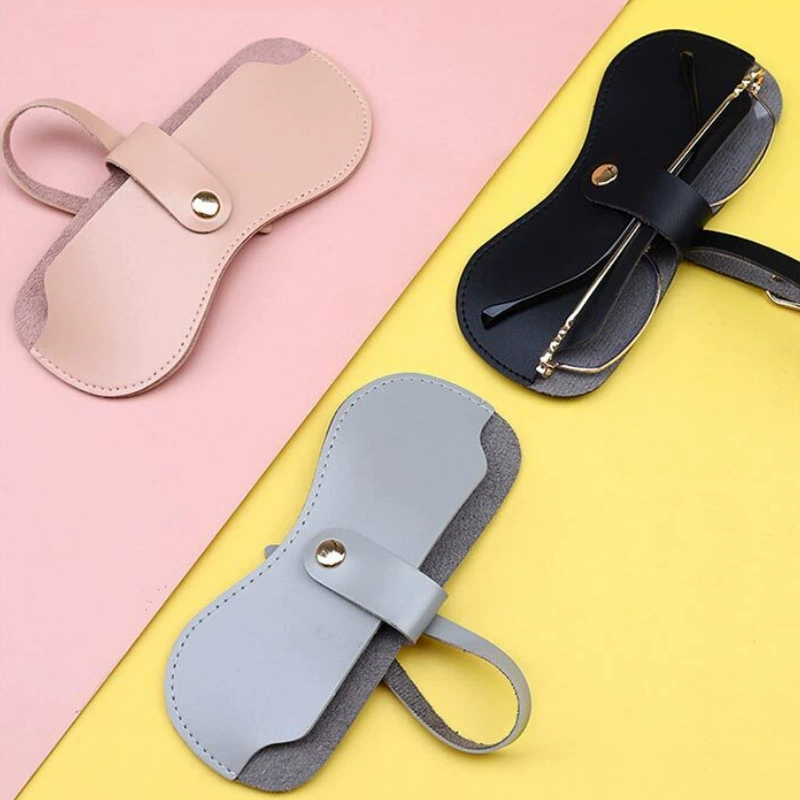 В наличии удобный кожаный чехол для очков модная сумка для хранения солнцезащитных очков из искусственной кожи защитный чехол для очков для мужчин и женщин при близорукости