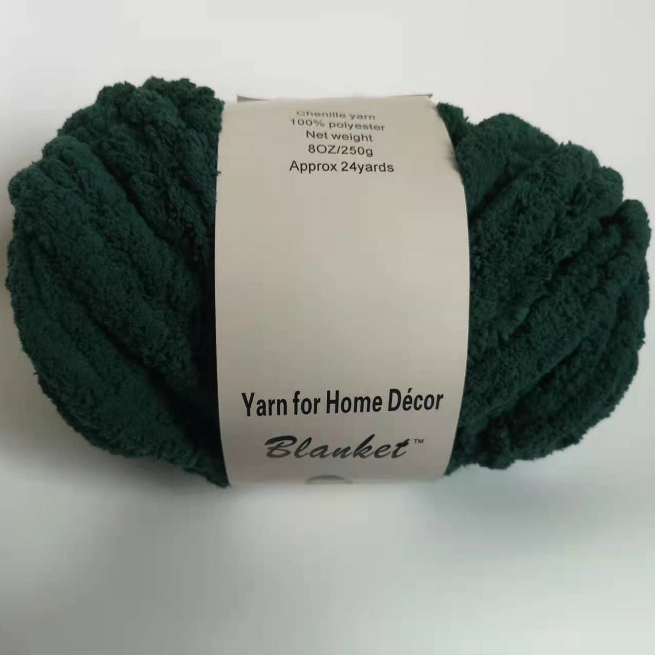 Amazon DIY manta de chenilla sub-hilo grueso hilo de lana de Islandia lana gruesa tejida a mano cojín almohada animal nido