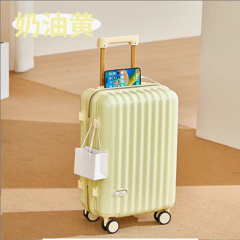 Maleta, niña, estudiante, maleta trolley de alto valor, caja de contraseña de viaje pequeña, fresca y duradera, rueda universal para reducir la carga