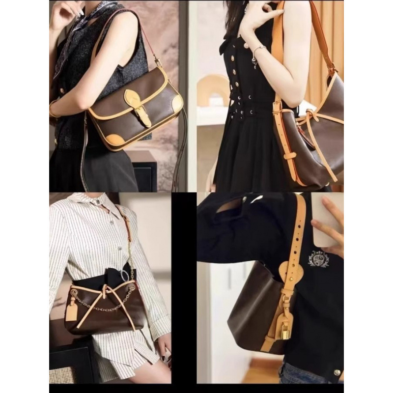 Mixed-Style Women's Vintage Carryall Bucket Baguette All-In-One Jungle Tote Shoulder Crossbody Bag for Women Mixed-Style Women's Vintage Carryall Bucket Baguette All-In-One Jungle Tote Shoulder Crossbody Bag for Women