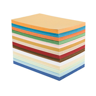 All wood pulp color leather paper A3 cover paper 230g cover paper white flat leather paper phoenix tail binding