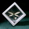 Sophisticated small brooch, protective underware from pearl, high-end mountain tea lapel pin, Birthday gift