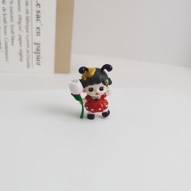 泡泡玛特盲盒改娃萌粒Zoraa妹妹系列手办潮玩摆件diy手机链挂件|undefined