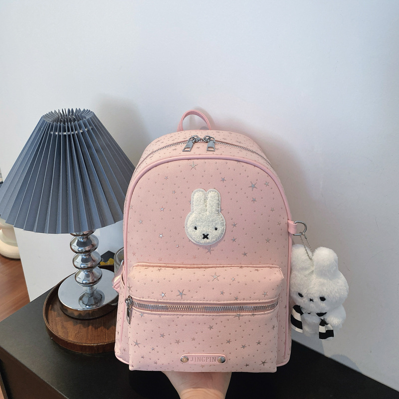 2026 nuevo dibujo animado puede ser fresco amor estrellas estudiantes de gran capacidad para viajar a las niñas coreanas mochila