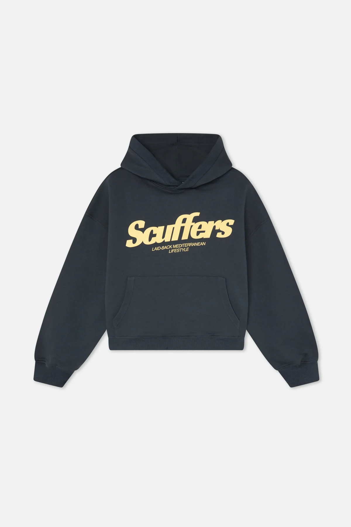 Men's Hooded Sweatshirt European Style Casual Pullover Hoodie_voghion.com