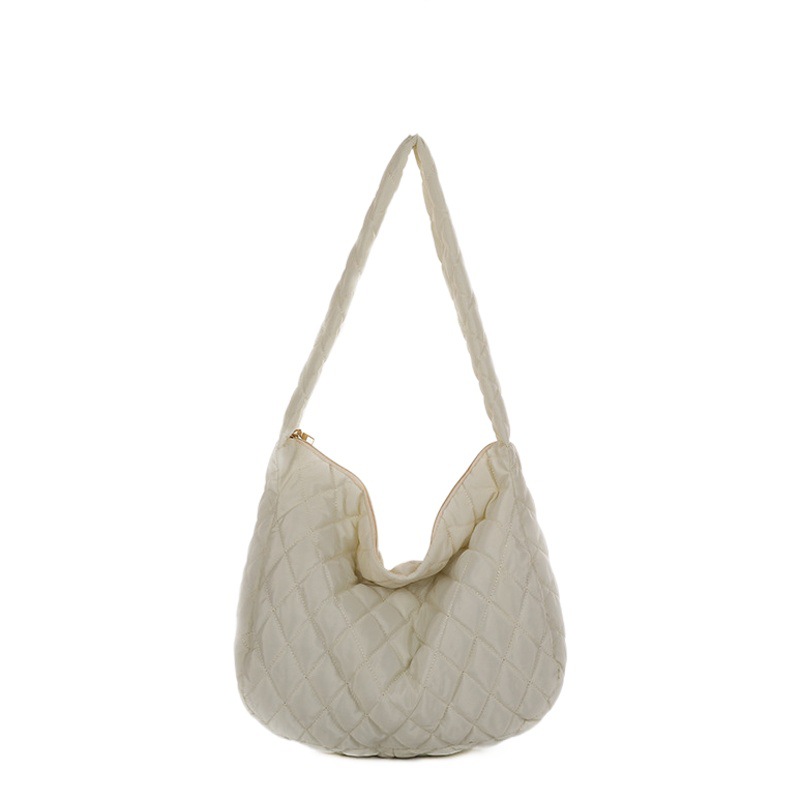 Otoño e invierno bolsa de gran capacidad bolsa de mujer 2021 nueva moda todo partido crossbody bolsa Internet celebridad solo hombro bolsa de abrigo de algodón acolchado