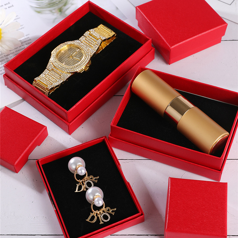 1 Piece Fashion Solid Color Paper Jewelry Boxes display picture 5