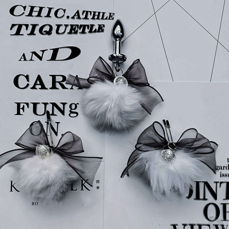 Sm Fox Tail Anal Plug, Bow Bell, Nipple Clamp, Female Products, Flirting Vaginal Clamp, Punishment Nipple Anal Plug Sm Fox Tail Anal Plug, Bow Bell, Nipple Clamp, Female Products, Flirting Vaginal Clamp, Punishment Nipple Anal Plug