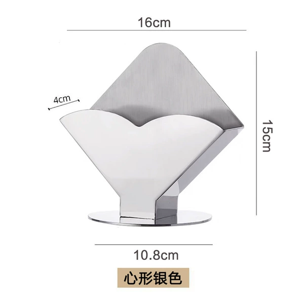 Heart -shaped silver