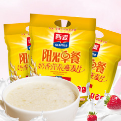 【西麦阳光早餐奶香营养燕麦片700g】奶香营养早餐冲调燕麦片