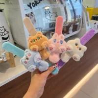 Новая плюшевая кукла мультфильм хлопает ребенок допамин милый кот пара браслет корейская версия свадьбы