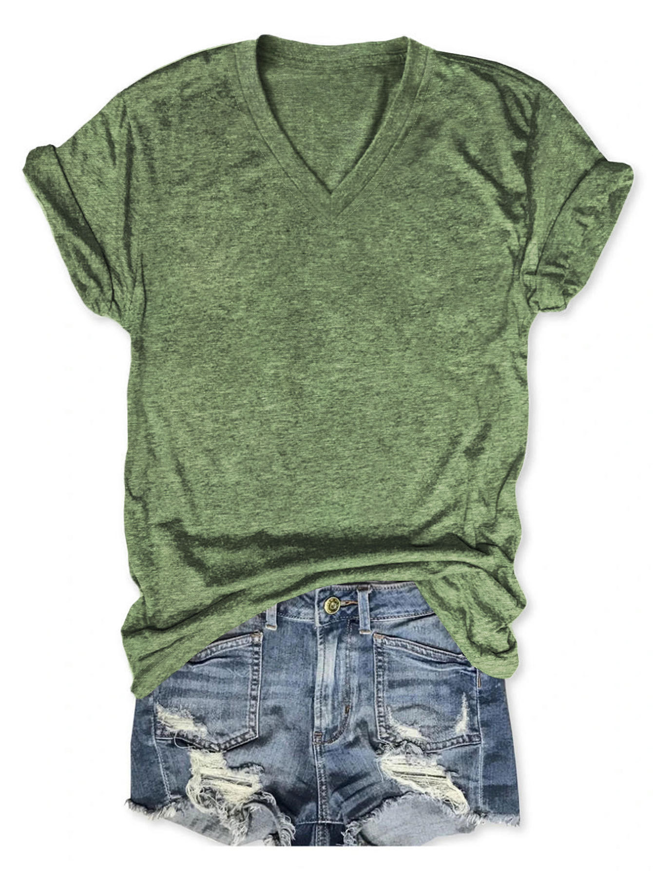 159g Weight Short Sleeve Sleeve Length Regular Sleeve Sleeve Type CVC Pull Frame, Cotton, Polyester Fabric Type Mid-Length (65cm <Length ≤ 80cm) Top Length T-shirt, Pullovers Tops Type Casual, Office, Daily Occasion Round Neck Neckline Printing Function Loose Fit Type Geometric Pattern Summer Season Women's Gender European and American Style, Streetwear Style Wholesale Women's CVC Pull Frame Cotton Polyester European And American Style Streetwear Geometric Short Sleeve T-Shirts 11