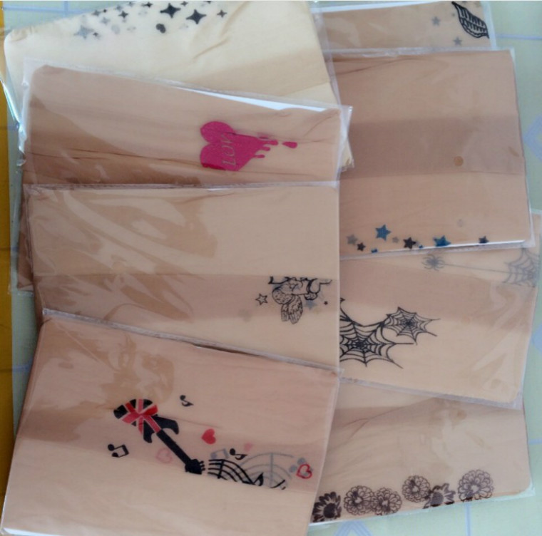 Gift socks ultra-thin pantyhose fake tattoo women's socks gifts durable ultra-thin stockings sexy bottoming