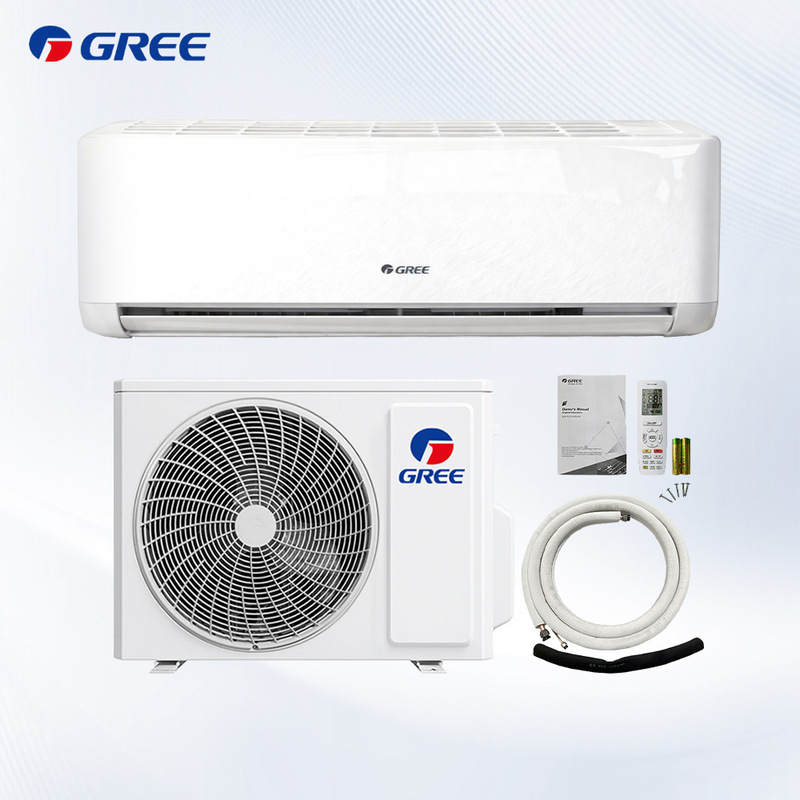 Gree wall-mounted air conditioners for export, dual-purpose cooling and heating, inverter technology, suitable for cross-border sales and bulk engineering projects