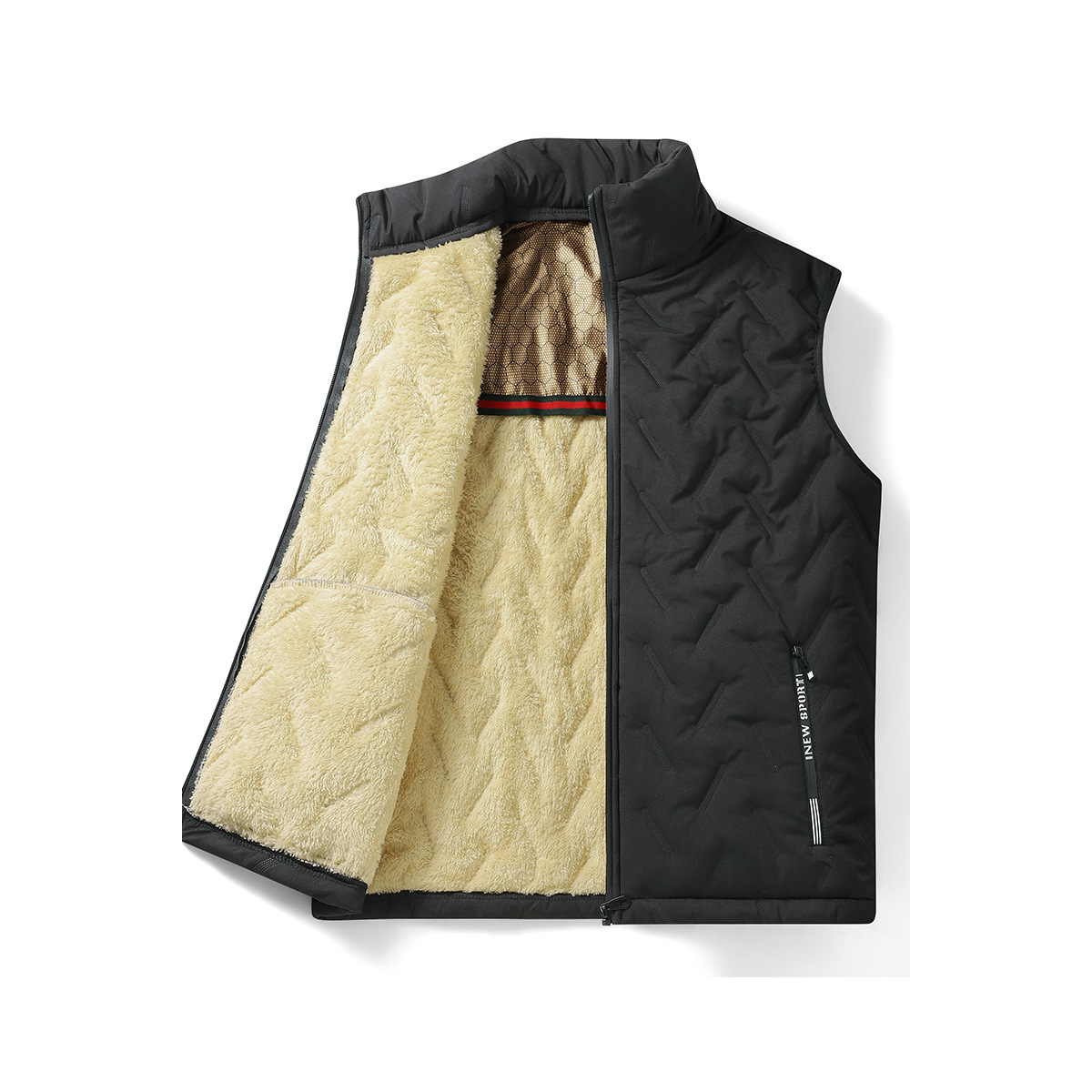 Transfronterizos ultra-sónicos para hombres con graphene chaleco de herramientas de clip de caballo collar para hombres engrosados al aire libre