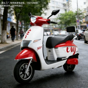 1500W 72V elektrikli skuter, uzun məsafəli elektrikli motosiklet