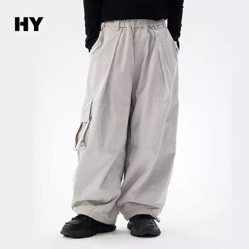 儿童加厚裤子2025冬季新款女童韩版加绒保暖长裤中大童秋冬伞兵裤