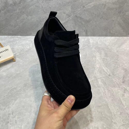 Autumn/Winter New Arrival Cow Fleece Leisure Men's Leather Shoes & Bags with Luxurious and Slip-Resistant Outsole, Durable Men's Shoes