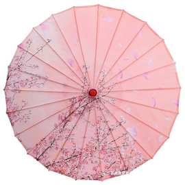 演出道具旗袍走秀工艺伞舞蹈古风民族风绸布油纸伞回娘家民族风复