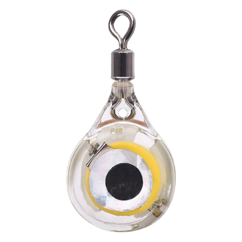 Pesca nocturna de cinco colores señuelo de ojo de pez luz submarina dispositivo de recolección de peces Luya cebo luz intermitente giratoria impermeable ojo de pez luz luminosa