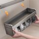 Kitchen Seasoning Rack Non-Punch Wall-Mounted Multi-Function Seasoning Combination suit Seasoning Box Jar Kitchen Household