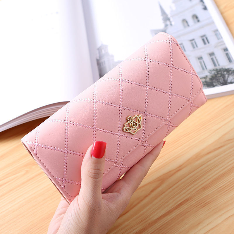Crown pink bag