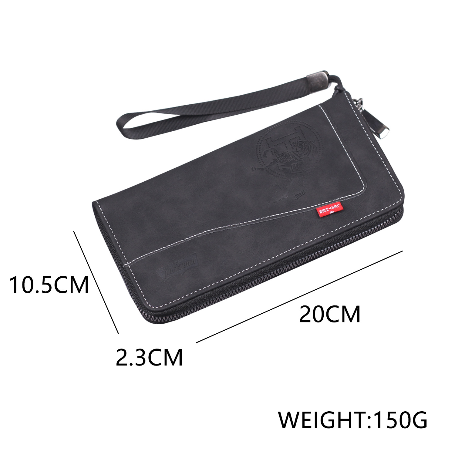 Bolso de mano para hombres bolso de muñeca nuevo bolso de mano para hombres bolso de mano para hombres larga billetera con cremallera gran capacidad al por mayor