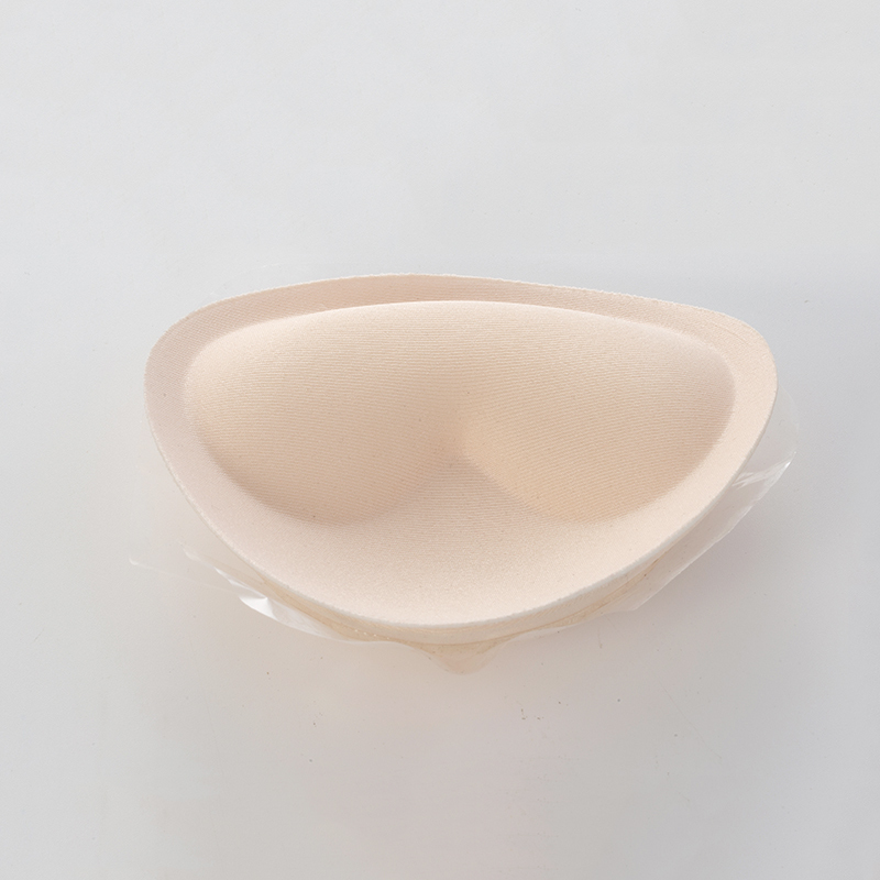 厚みのある胸パッド、水着パッド、粘着式プッシュアップ、小さな胸を大きく見せる三角スポンジパッドインサート、下着ビキニパッド|undefined