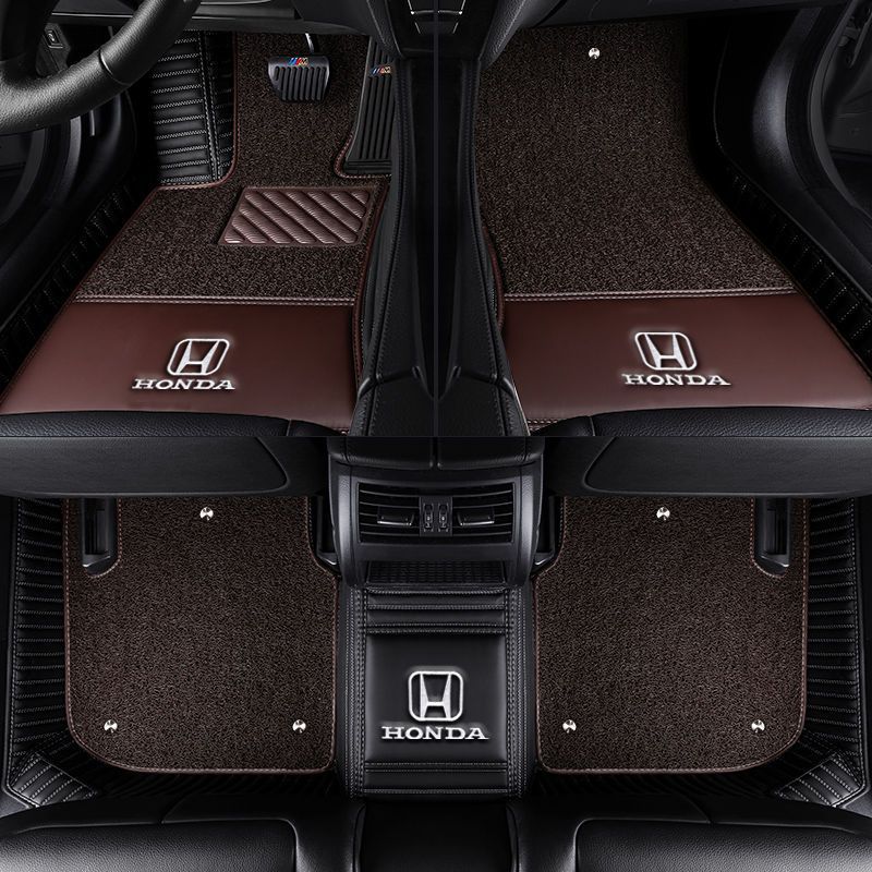 Suitable for Honda CRV, Civic, Accord, XR-V, Xiangyu, Guandao, Lingpai, Haoying, Binzhi, Jade, full-coverage car floor mats