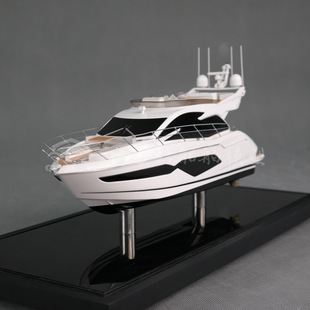 30cm Sunseeker Yacht Club Brand Model Enterprise Customized Yacht Club Model Haiyifang Factory
