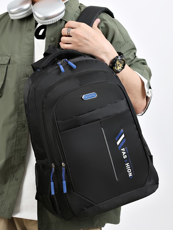 Multifuncional gran capacidad transfronteriza hombre viaje de negocios viajes al aire libre bolsa de computadora de viajes al aire libre mochila de estudiantes de secundaria