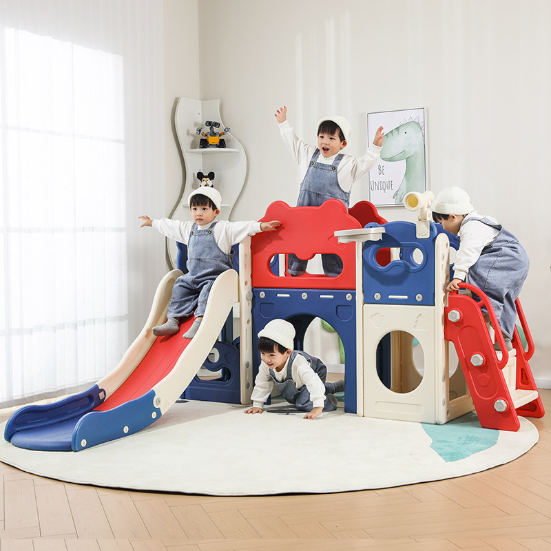 滑り台3歳から10歳までのクライミング室内の子供の小型家庭の赤ちゃんの子供の小型ブランコ滑り台|undefined