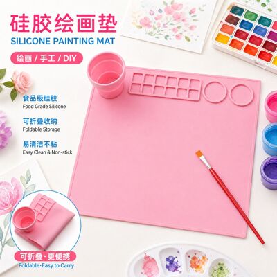 Cross border painting silica gel Explosive money Palette Art picture Graffiti Oil Painting originality diy Art mat