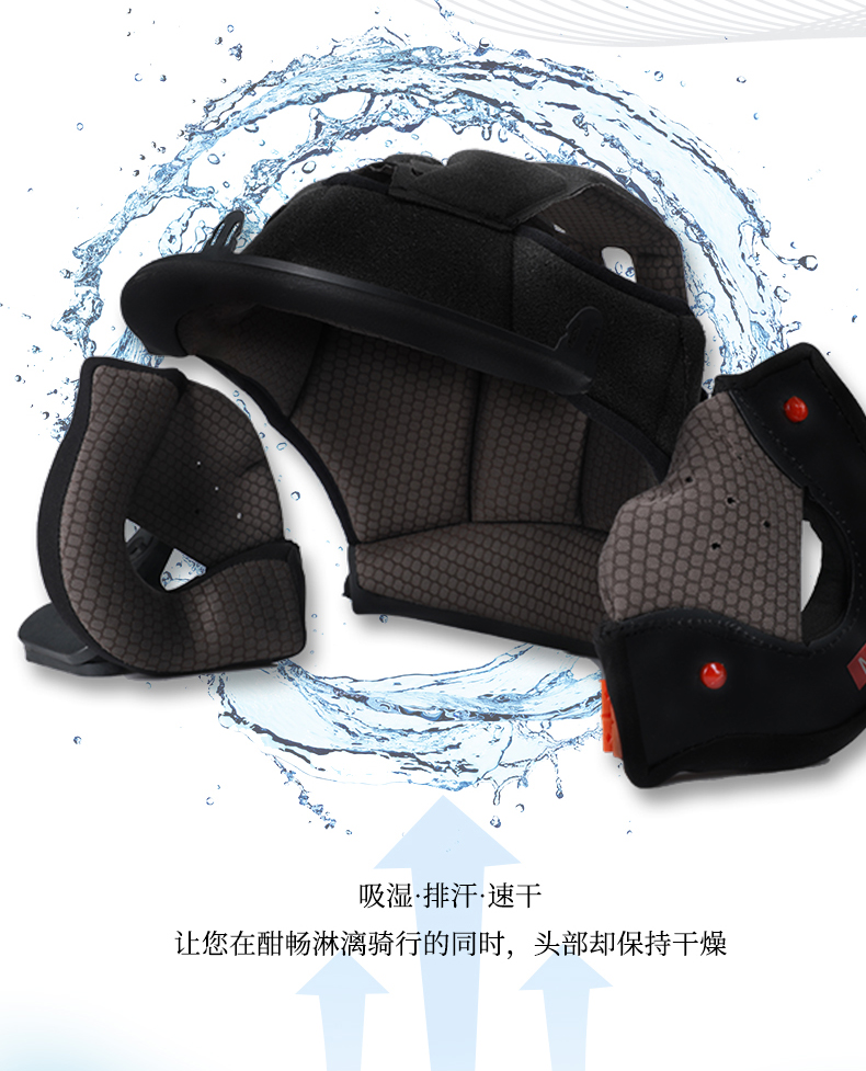 Sairo Motorcycle Full Helmet Retro Cruiser Harley Four Seasons