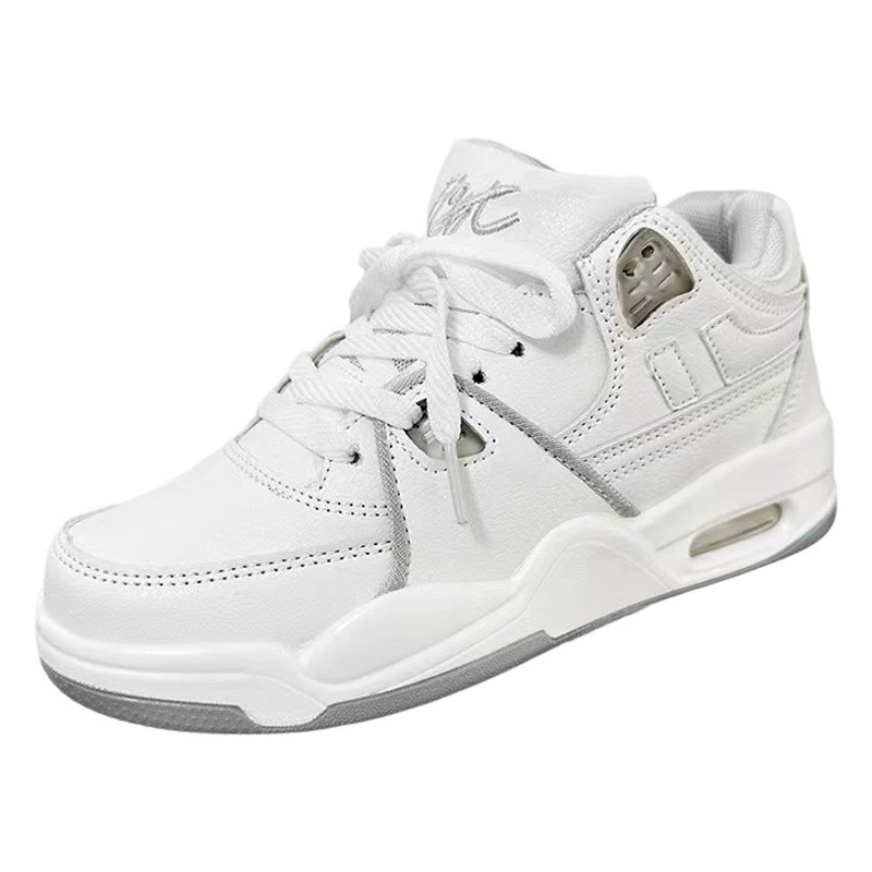 2022 Новые баскетбольные кроссовки в стиле ins на воздушной подушке, пара, Студенческая обувь для бега трусцой, мужская и женская обувь