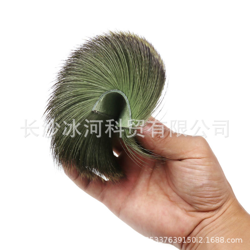 Bloque de pelo de ciervo pesca con mosca Luya cebo material vinculante pelo de ciervo Gancho mosca gancho de pelo material de gancho seco material de gancho 5*5cm