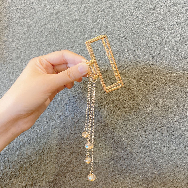 15g Weight Headwear Classification Festival Occasion Women'S Gender Fashion Style Retro Butterfly Metal Pendant Tassel Hair Clip 11