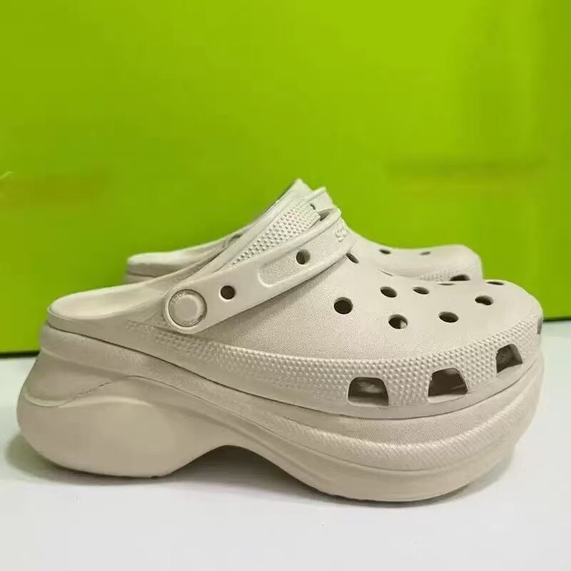 Summer 7CM women's thick-soled, non-slip, height-increasing, closed-toe beach sandals Summer 7CM women's thick-soled, non-slip, height-increasing, closed-toe beach sandals