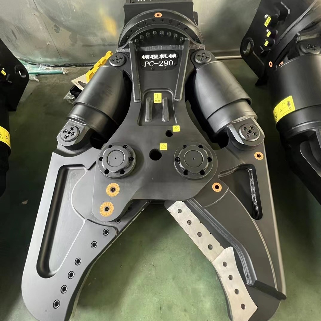 废钢剪切报废车拆解剪  挖机鹰嘴剪 360度旋转双缸剪