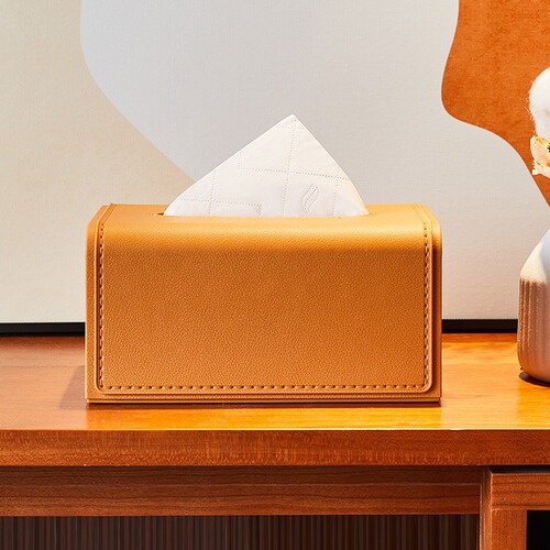 Light luxury tissue box, home living room, high-looking spring tissue box, office bedroom, high-end napkin box