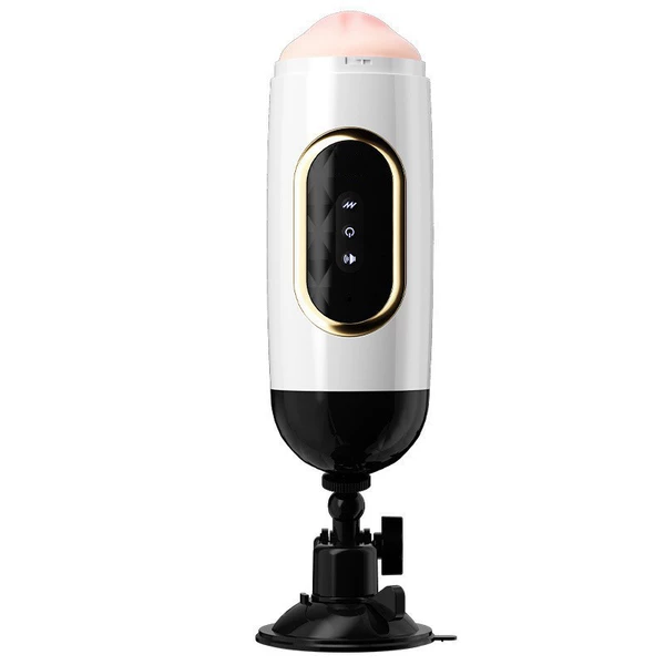 Wanle Panda Aircraft Cup Vibrating Pronunciation Model with Digital Display in White (With Hole Base Version)
