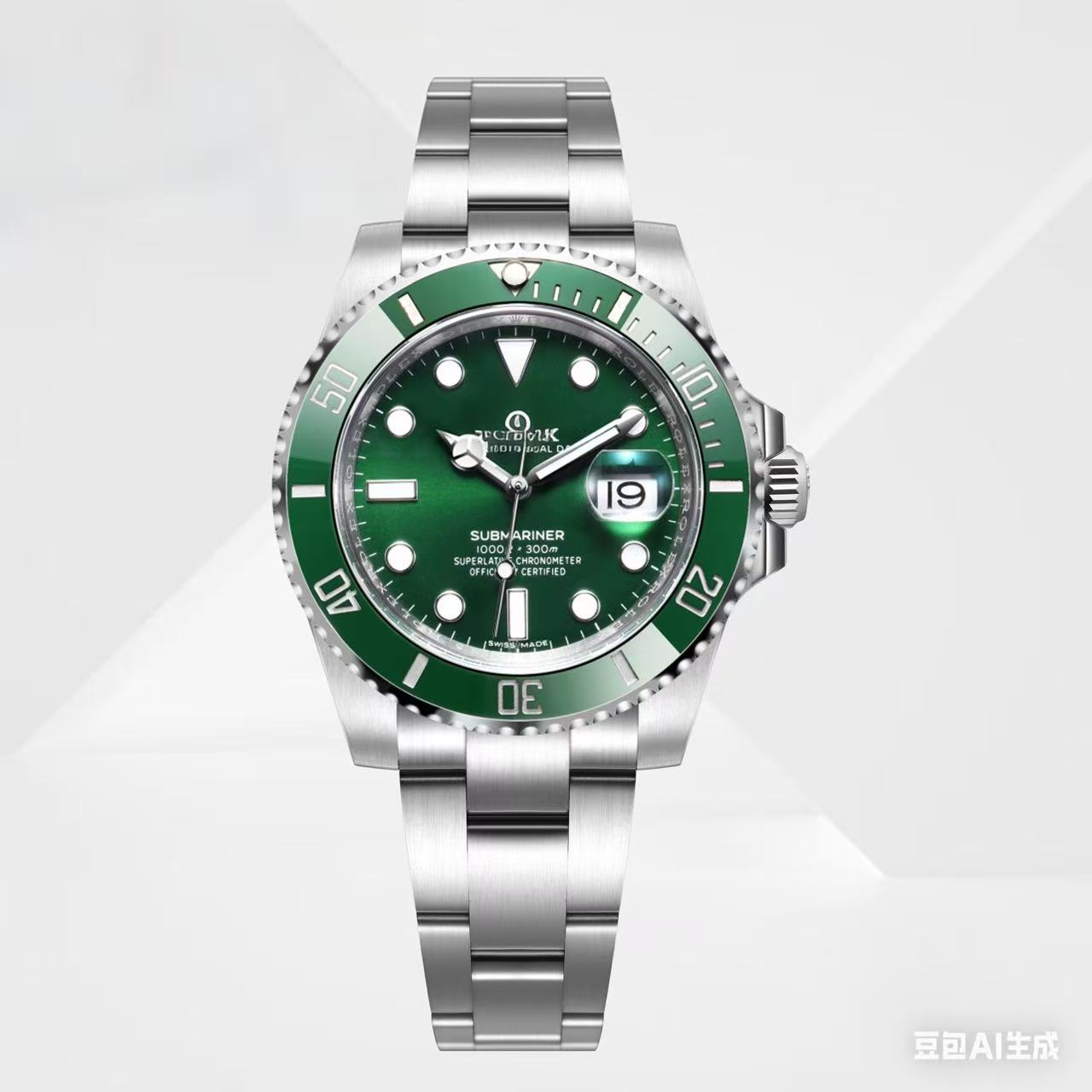 C Factory Submariner 2813 Men's Mechanical Automatic Stainless Steel Cross-Border Trade Submariner Luminous Mechanical Watch