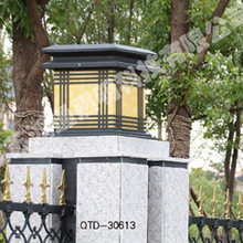 墙头灯柱头灯门柱灯别墅欧式庭院灯花园LED大门灯户外防水围墙灯