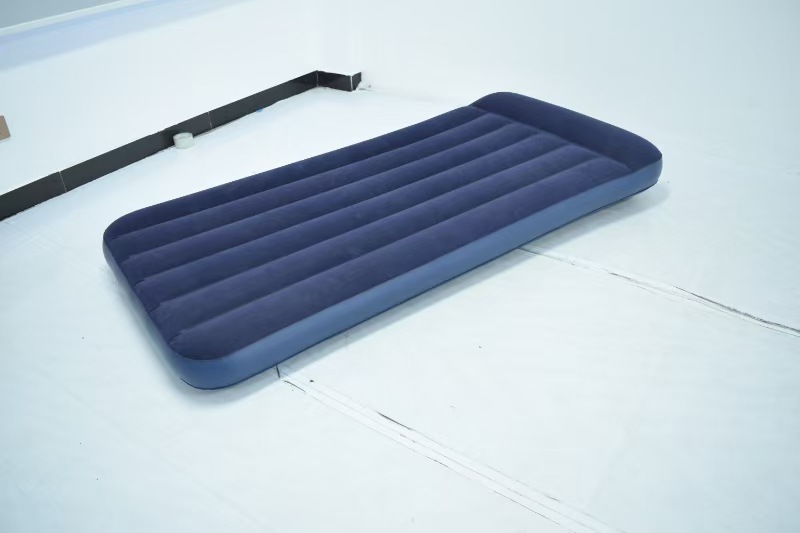 Cama inflable INTEX de PVC flocado, cama inflable individual/doble extragrande, colchón de aire de lujo, colchón para el hogar image 7