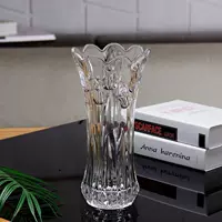 Уплотненное и утолщенное хрустальное стекло ваза простой креативная гостиная богатая бамбуковая украшение ваза лилии без свинца