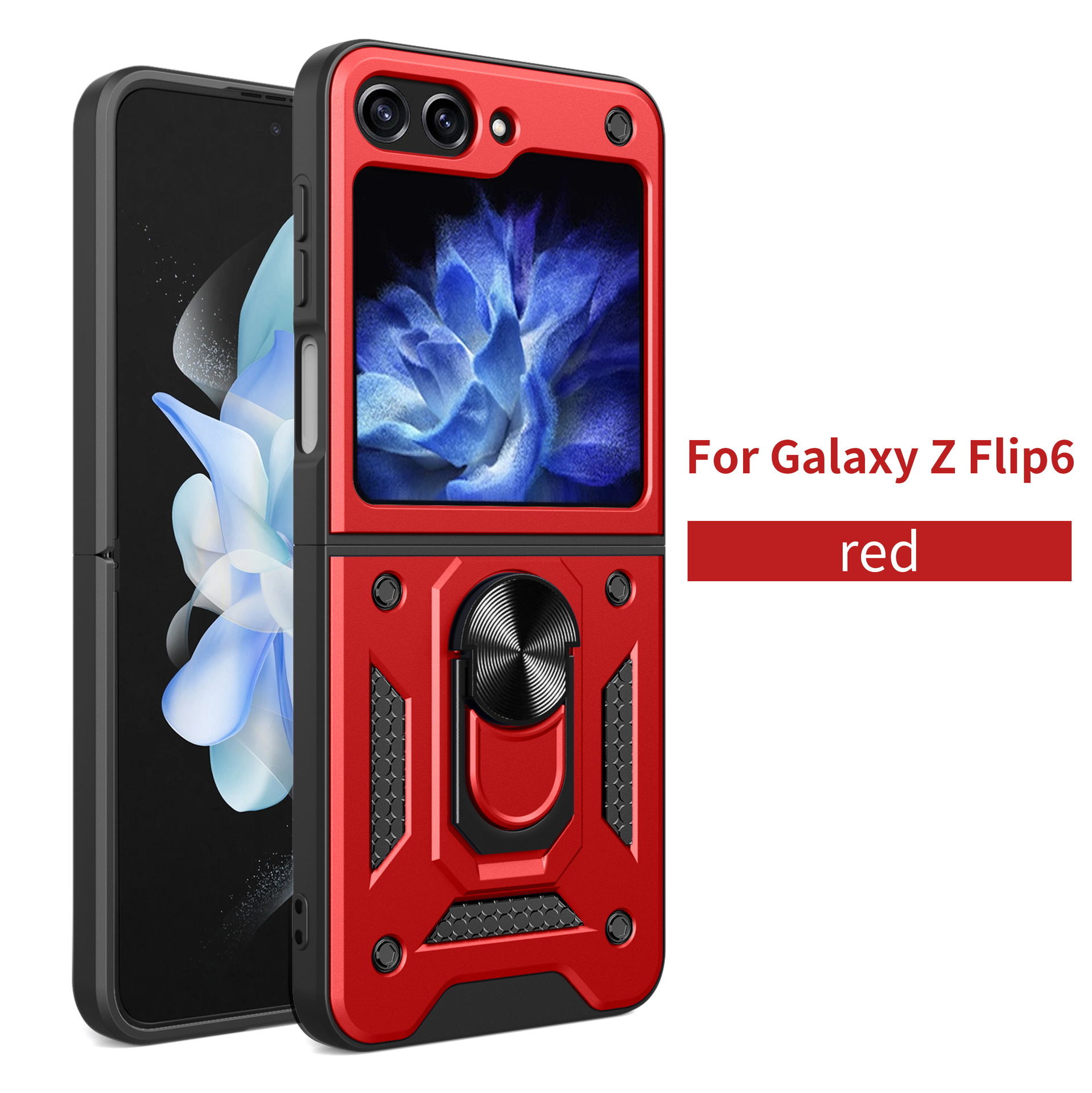 SAM Flip6 modelo completo de protector de núcleo duro tipo plegable lente de protección de ventana de empuje