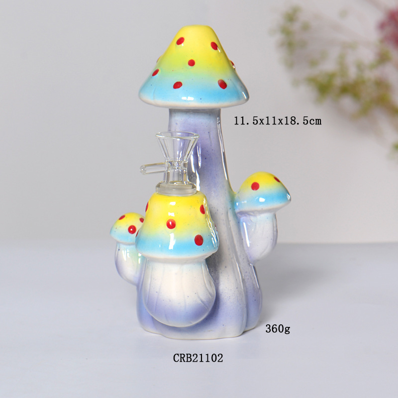 Cartoon transfronterizo Pipa de cerámica Pipemug Naringa accesorios Naringa Cerámica blanca